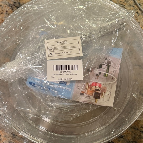 StackHelper Rotating Makeup Storage Rack - Picture 2 of 2